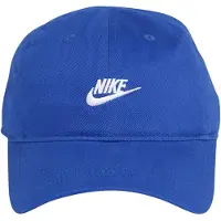 Nike Chapeau bleu roi / blanc