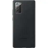 Samsung Galaxy Note 20 Back Cover Cuir Noir