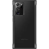 Samsung Galaxy Note 20 Ultra Clear Protective Back Cover Bord Noir