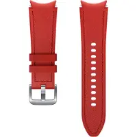 Samsung Hybrid Leather Band 20mm S/M Red (20 mm, Cuir), Sangles de montre, Rouge