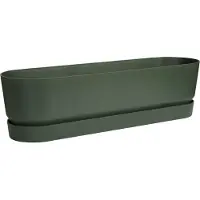 You do it Pot de Fleurs en Plastique Noir Elho 50 cm