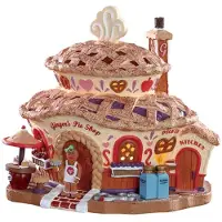 Lemax Gingers Pie Shop avec adaptateur