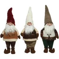 Décoris Figurine de Noël lutin avec bonnet 60 cm