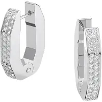 Swarovski Créoles avec cristal