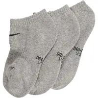 Nike Chaussettes gris chiné / noir