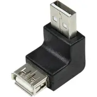Logilink Adaptateur USB 2.0 A mâle vers USB 2.0 A femelle noir (1 Softpack)