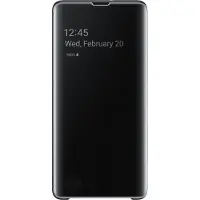 Samsung Galaxy S10 Plus Étui Clear View Noir