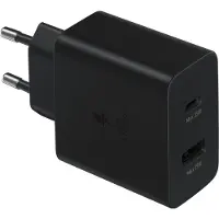 Samsung Chargeur Super Fast Charging avec 2 Ports USB 35 W Noir