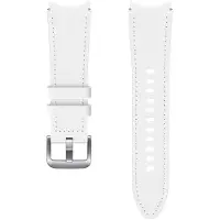 Samsung Bracelet Cuir Blanc S/M 20 mm