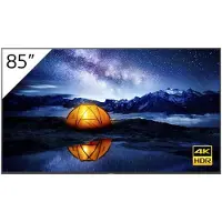 Sony FW-85BZ40L Écran d'affichage numérique Écran plat d'affichage numérique 2,16 m (85") LCD Wi-Fi 650 cd/m² 4K Ultra HD Noir Android 24/7