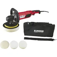 Kunzer Polisseuse rotative avec accessoires dans un sac de transport