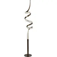 Searchlight Lampadaire LED Ribbon marron antique