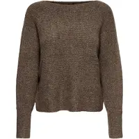 ONLY Pull-over 'ONLDaniella' marron chiné