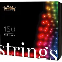 Twinkly Strings 250 (TWS250STP-BEU) Lumières intelligentes pour sapin de Noël 250 LED RVB 20 m