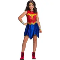 Rubies Wonder Woman Dc Classic Girl Costume Rouge 7-10 Years
