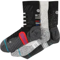 Stance Run Crew Socks 3 Pairs Multicolore EU 38-42 Homme