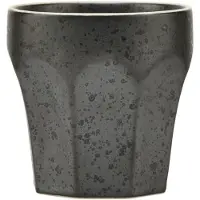 House Doctor Tasses à expresso Berica noir - lot de 12 pièces