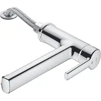 NABER KWC Luna E4 Mitigeur de fenêtre, mitigeur d'évier, chromé, haute pression