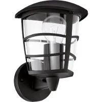 Eglo 93097 Aloria Applique murale d'extérieur noir clair