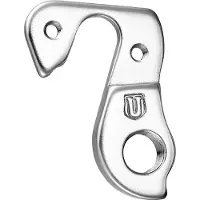 Marwi Patte de dérailleur GH-155 pour vélo UNION - Set de vis inclus - Gris