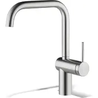 Kwc Livello 1E, Robinetterie d'évier, acier inoxydable, haute pression