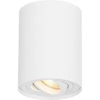 QAZQA Spot encastré moderne blanc orientable et rotatif - Rondoo up