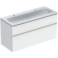 Geberit iCon Set lavabo pour meubles avec meuble sous-lavabo, 2 tiroirs, 120x63x48 cm, 502334, 502.334.01.2