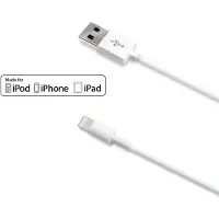 Celly Ultra Slim Usb To Lightning Usb Cable Blanc
