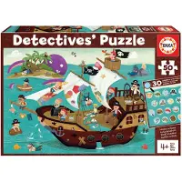 Educa Puzzle 50 pièces Detective Puzzle Pirates 18896