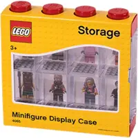 LEGO Boîte de présentation pour 8 minifigurines - Rouge