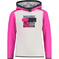 CMP Fix Hood 31e1955 Hoodie Blanc 4 Years Fille