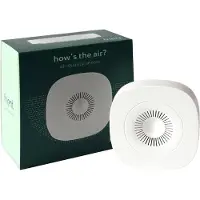 Frient Air Quality Sensor Zigbee- Capteur de qualité de l'air blanc - Compatible avec SMART HOME by hornbach