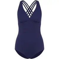 LASCANA Maillot de bain bleu marine