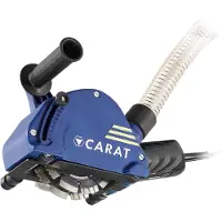 Carat SL-1253 Dustec - Rainureuse Dans Coffret - Incl. 2 Lames De Scie Diamant - 1500W - 125 X 22,2mm