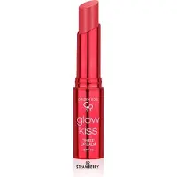 Golden rose Cosmetics Baume à lèvres teinté Glow Kiss avec SPF15 Vegan Formula Berry Pink