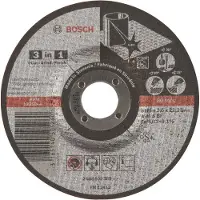 Bosch Disque à tronçonner 3 en 1, , 125x22,23x2,5mm