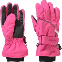 Playshoes Gants gris / rose / noir