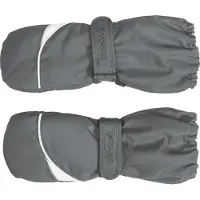 Playshoes Gants de sport gris foncé / blanc