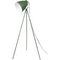 Leitmotiv Lampadaire Design Trepied Mingle - H. 145 Cm - Vert