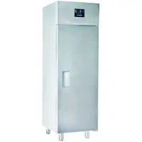 CombiSteel Congélateur 400 litres - acier inoxydable, refroidissement par ventilation forcée, 1 porte, 230 V