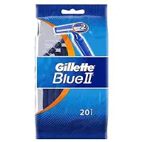 Gillette Blue Ii Disposable Machines 20 Pcs