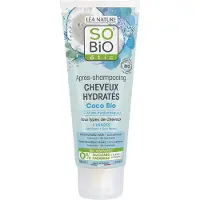 SOBiO etic LÉa nature Après-shampoing à la noix de coco et à l'acide hyaluronique, 200 ml