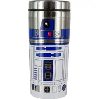 Paladone Star Wars - R2-D2 Mug de voyage (PP3812SW), Tasse, Bleu, Rouge, Blanc, Gris, Argent