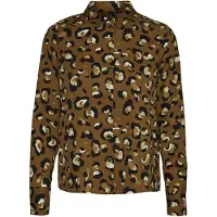 Vero Moda Isa Long Sleeve Shirt Marron S Femme