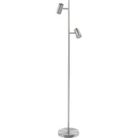 Highlight Lampadaire Burgos Nickel 2 lumières