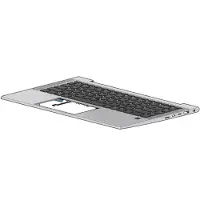 HP - Clavier de rechange pour ordinateur portable - rétroéclairé - italien - avec couvercle supérieur - pour EliteBook 840 G8