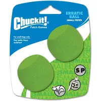 Chuckit! Chuckit Erratic Ball Jouet Pour Chien 2 Pi Ces 5 Cm Taille S