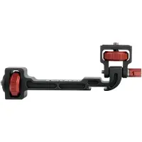 Caruba Support pivotant pour DJI RONINS/SC ZHIYUN Weebill S/Lab /Crane 3 avec pince téléphonique (Support de gimbal), Gimbal : accessoires, Noir