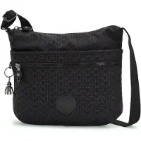 Kipling Sac à bandoulière 'Arto' gris foncé / noir