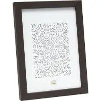 Deknudt Cadre en bois étroit en marron foncé 13x18 S43AH2